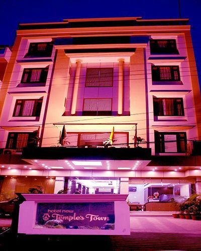 Hotel New Temples Town Varanasi Esterno foto